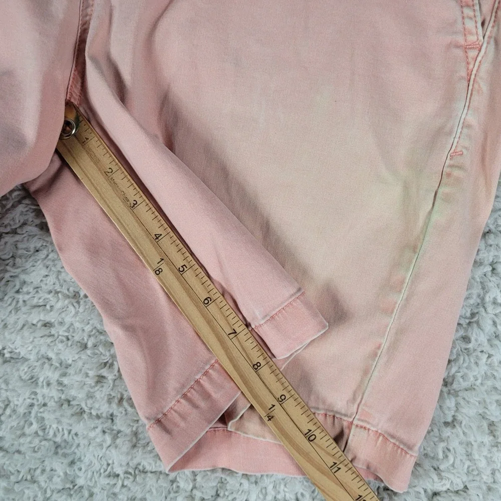 Tommy Bahama Boracay Shorts Mens 36 Pink Great Condition Cotton Tencel Chino - Picture 5 of 11
